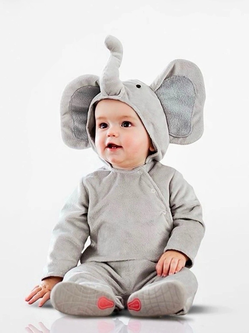 Pottery Barn Kids Elephant Costume Baby 0-6 Mos